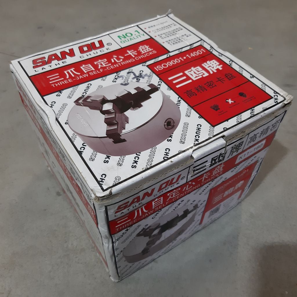 Токарний патрон Sanou K11-160мм