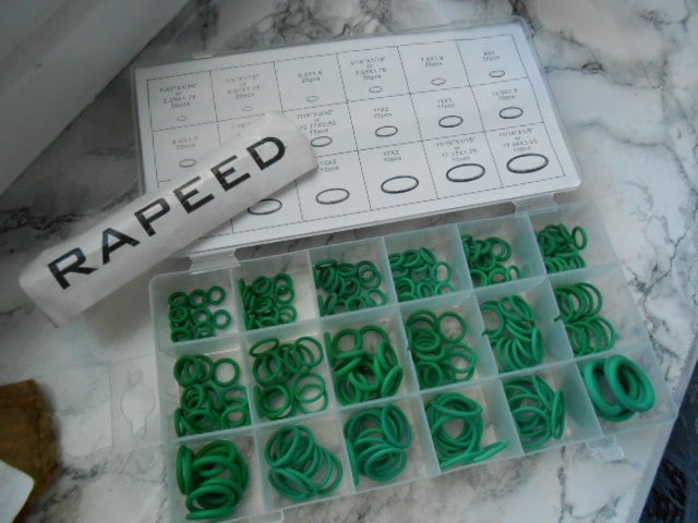 Кільця ущільнюючі 270шт. 18розмірів