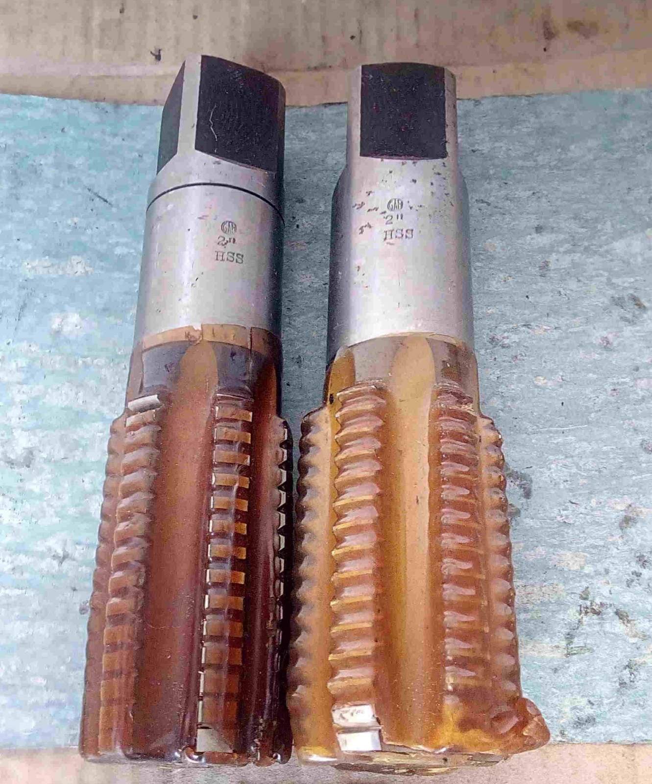 Метчик дюймовый UNС 2"-4,5, GERMANY