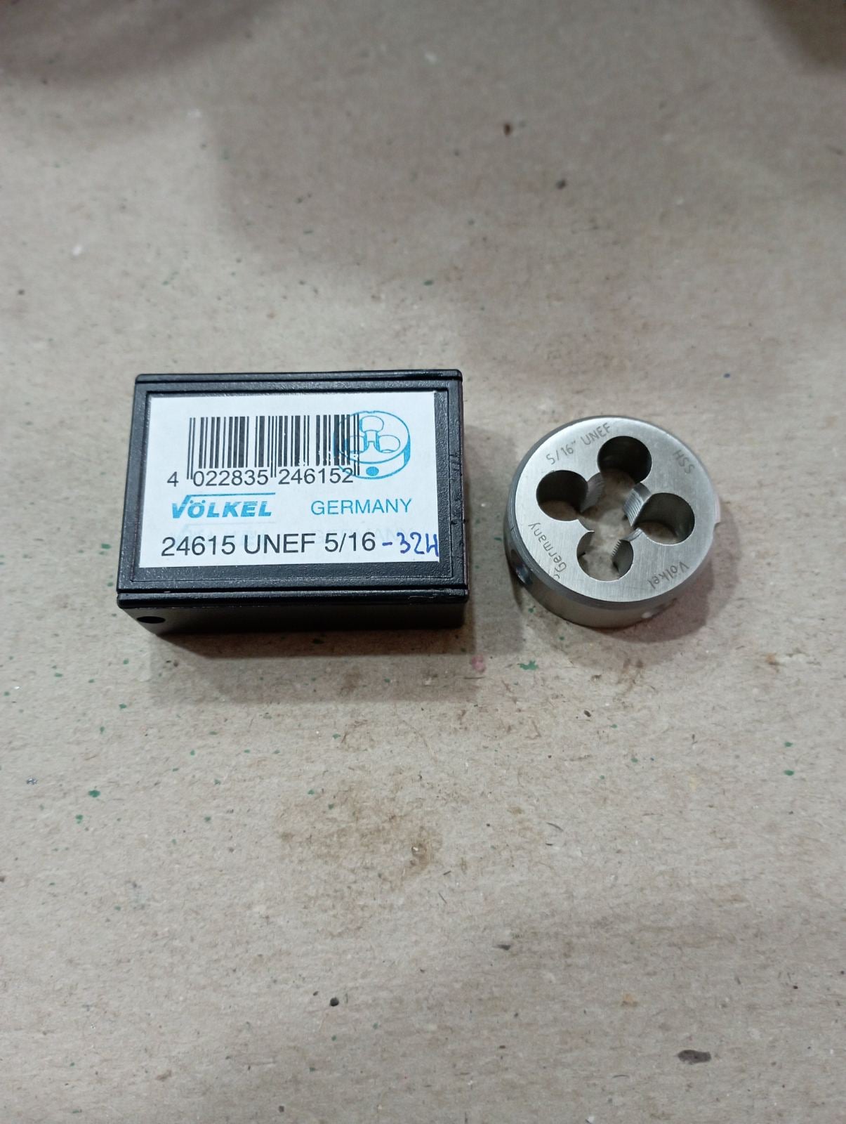 Плашка дюймовая UNEF 5/16"-32