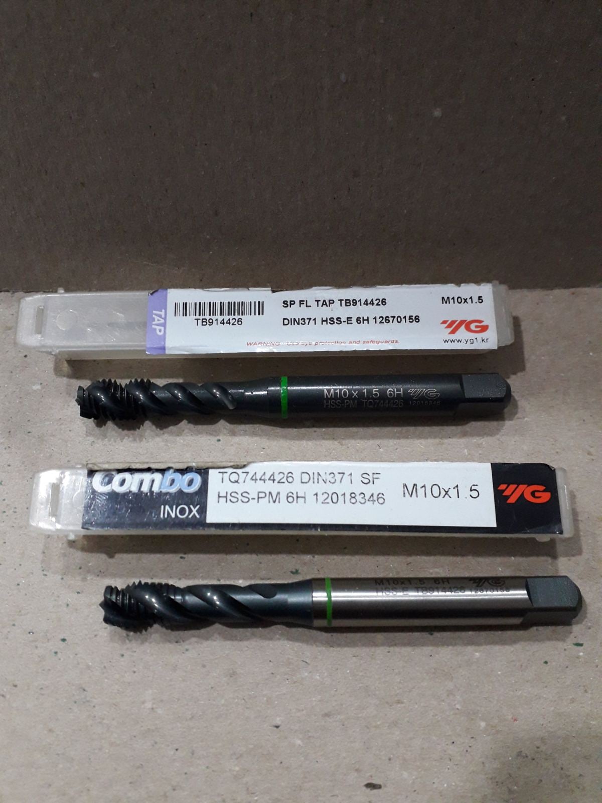 Метчик м10, HSS-Е, COMBO, Юж.Корея