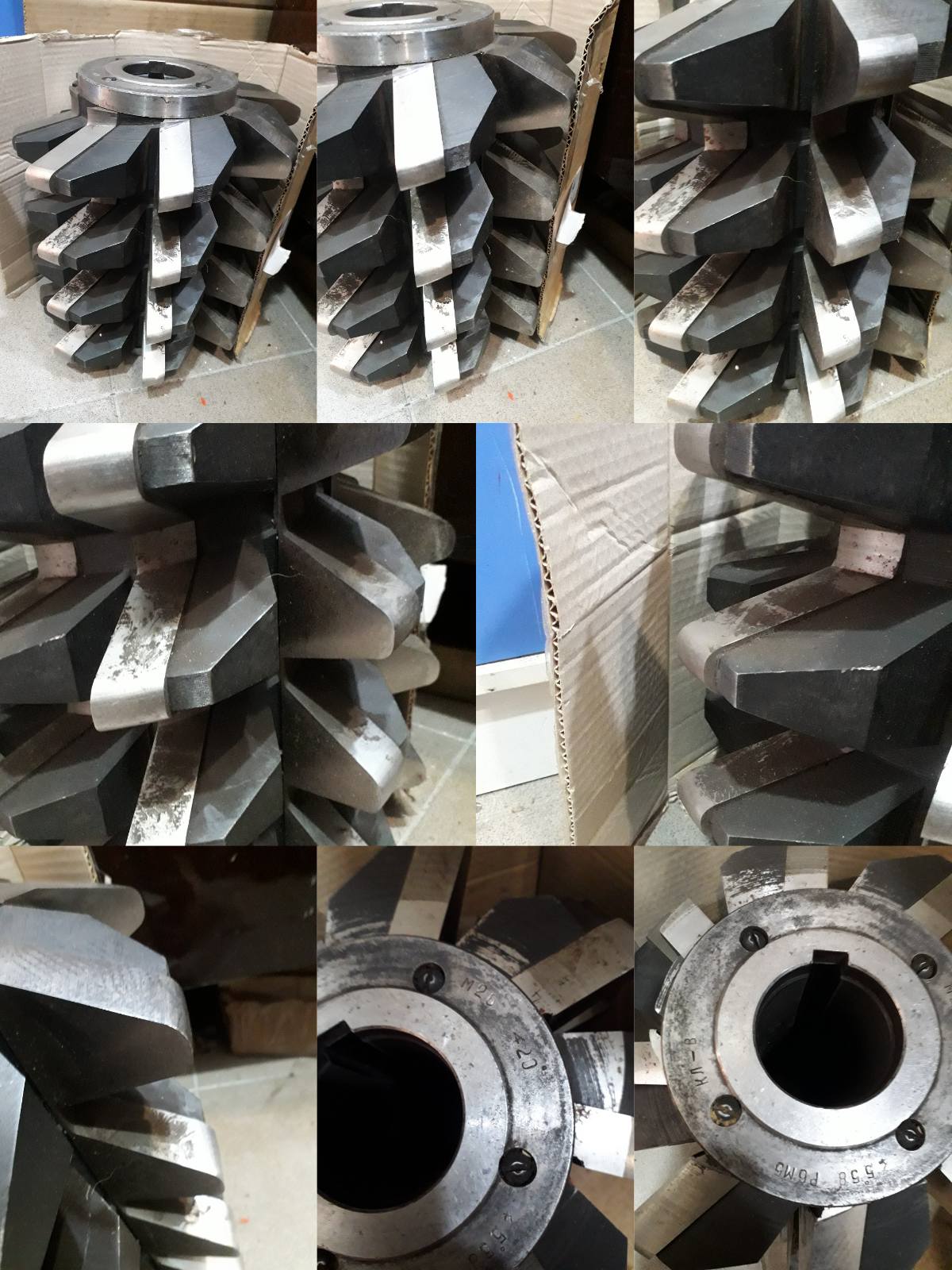 Фреза червячная m26 B, 20*, Р6М5 ф310х370х70 мм