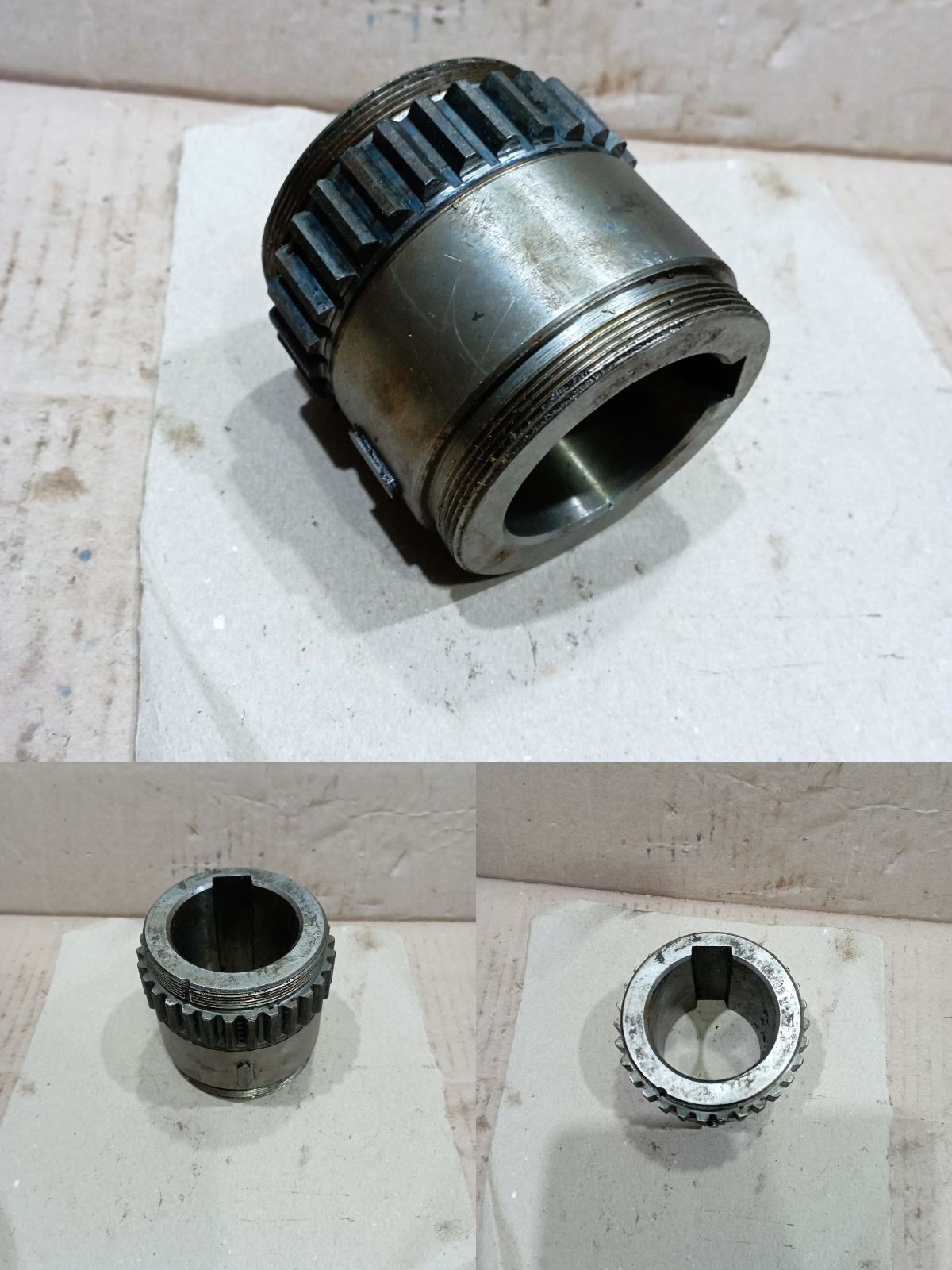Шестерня m2,5 z30, высота 74мм, посадка 50мм