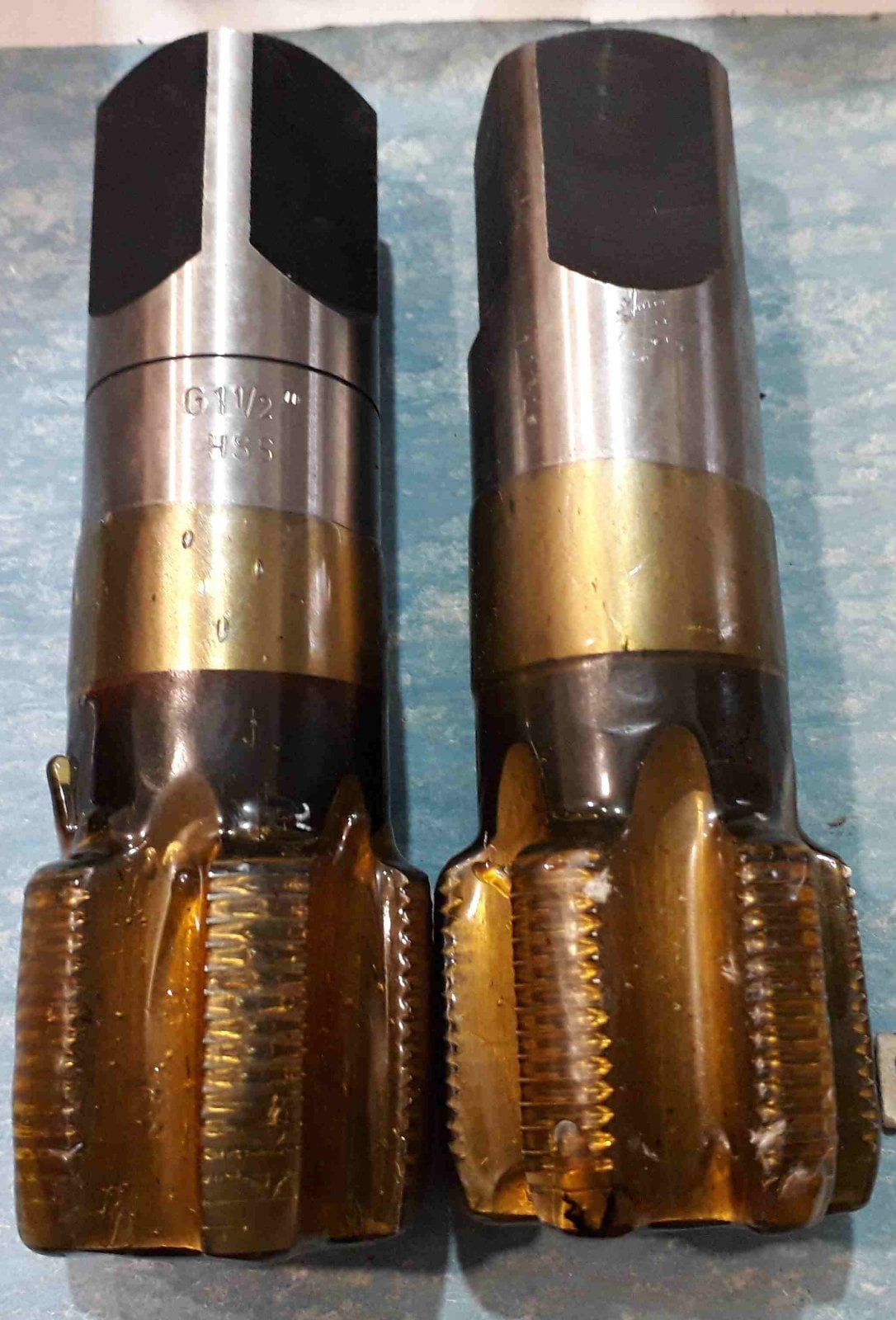 Метчик трубный G11/2", комплект, импорт