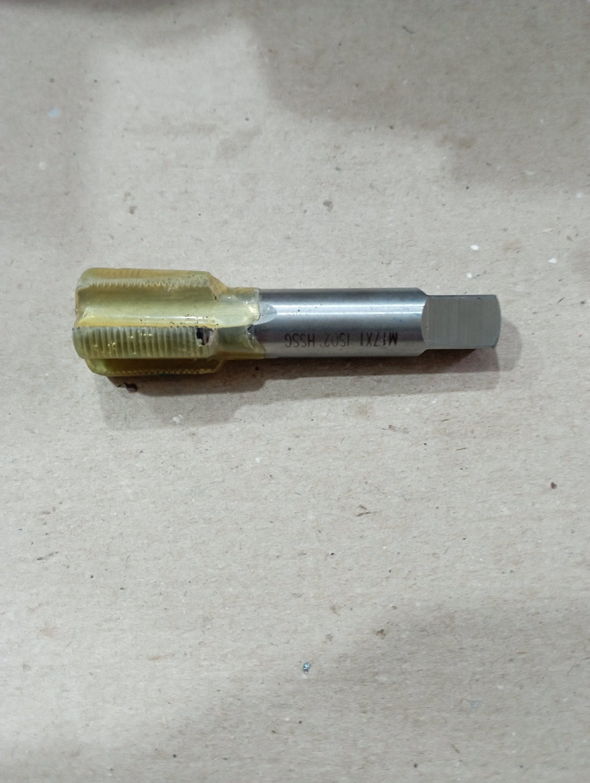Метчик м17х1, HSS-G, VOLKEL, GERMANY