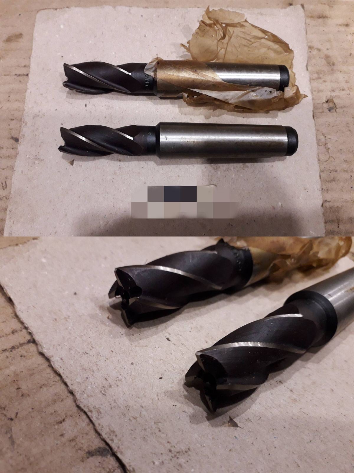 Фреза концевая 20 мм, рабочая 40 мм, Р6М5, z4, КМ3