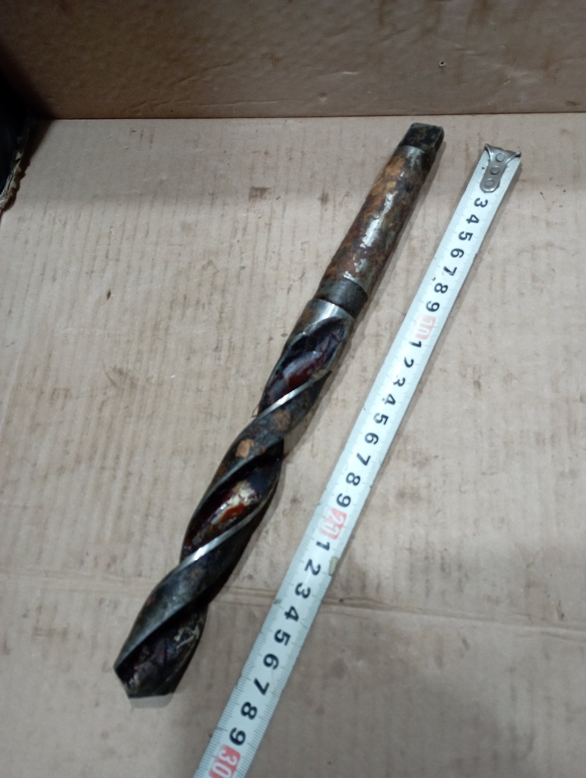 Сверло 25,6х300/170 мм, Р9, КМ3, СССР