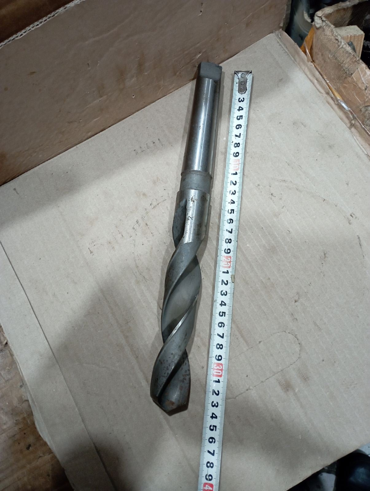 Сверло 34,5 мм, Р18, СССР, КМ4