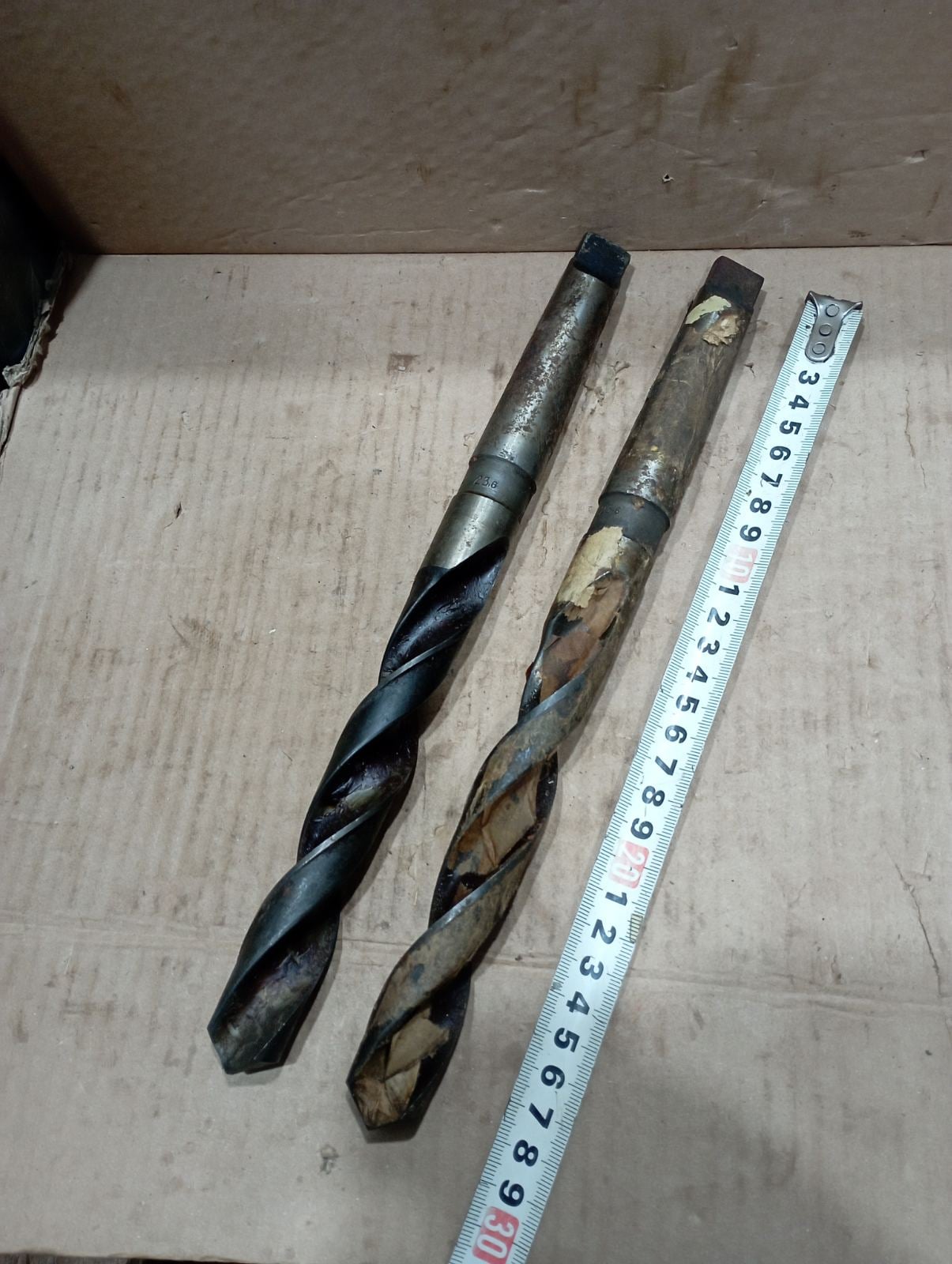 Сверло 23,6х300/170 мм, Р9, КМ3, СССР