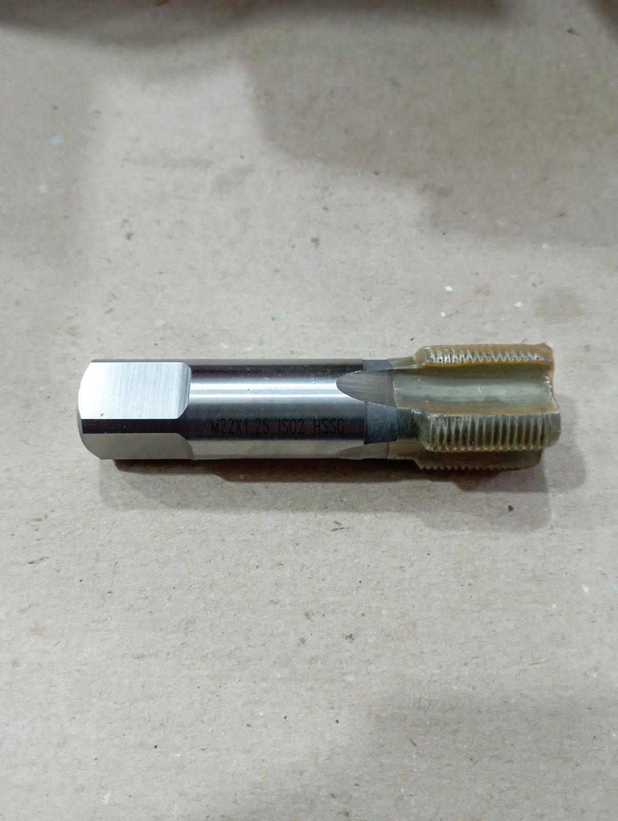 Метчик м22х1,25, HSS-G, VOLKEL, GERMANY